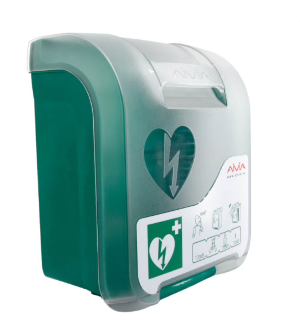AED Defibrillator Aussenschrank - AIVIA 200 V3 mit Heizung, Belüftung, Alarm und LED-Beleuchtung