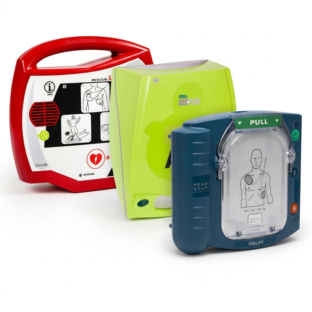 defibrillateur zoll et phillips