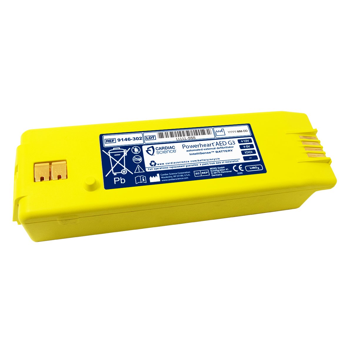 Cardiac Science Powerheart G3 Plus Batterie 9146-302