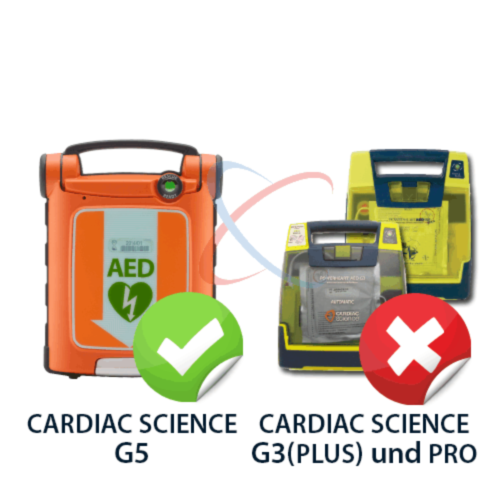 Cardiac Science Powerheart G5 Elektroden für Erwachsene - Bild 3