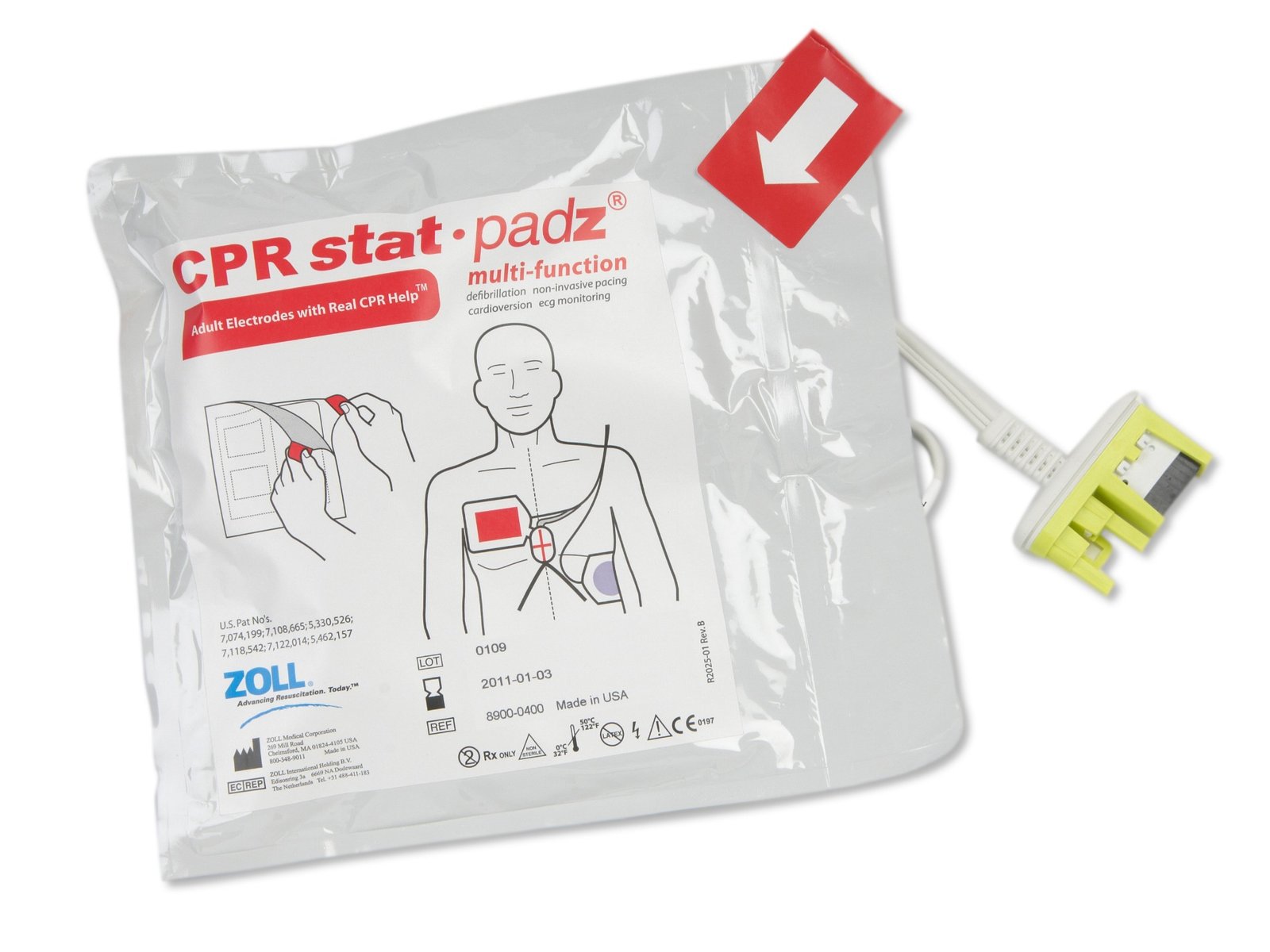 ZOLL CPR Stat-padz Elektroden für Erwachsene